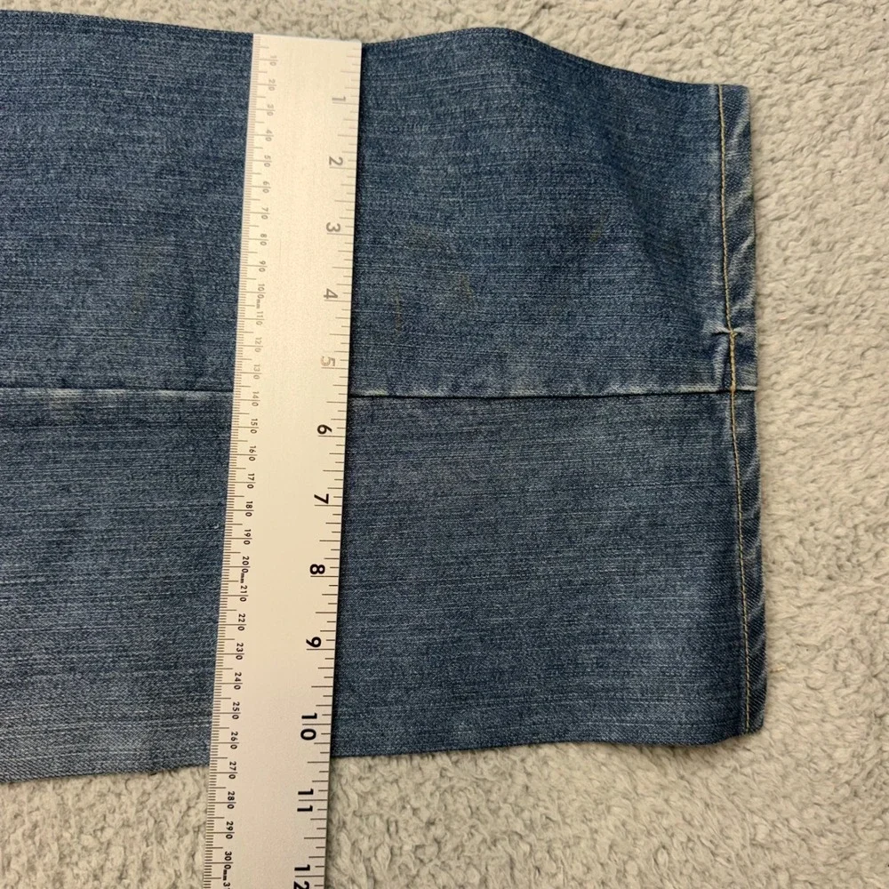 Marithe Francois Girbaud 6445 Mens 40 Vintage Y2K Straight Leg Denim Blue Jeans